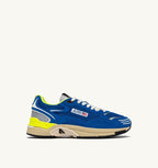 HYPERWAY IN MESH E SUEDE PRINCESS BLUE E VANILLA ICE UOMO