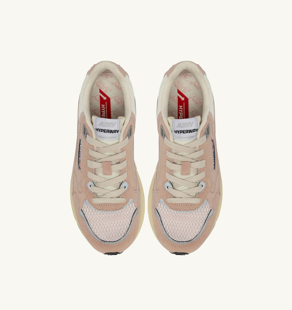 HYPERWAY IN MESH E SUEDE SILK E MARSHMALLOW
