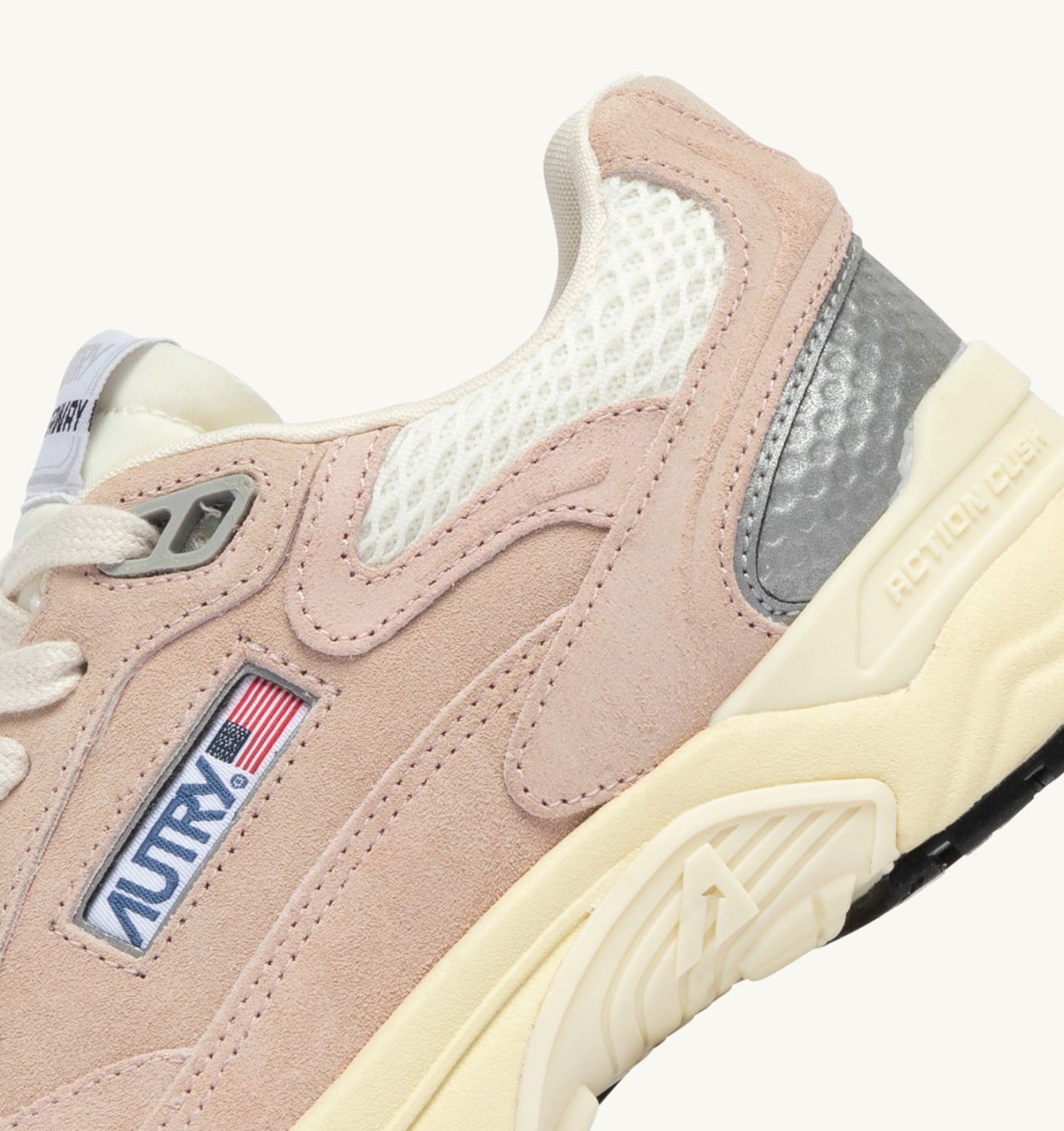 HYPERWAY IN MESH E SUEDE SILK E MARSHMALLOW