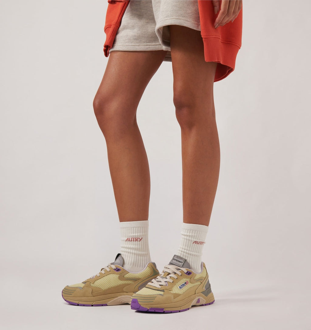 HYPERWAY IN MESH E SUEDE STRAW E ORCHID HUST