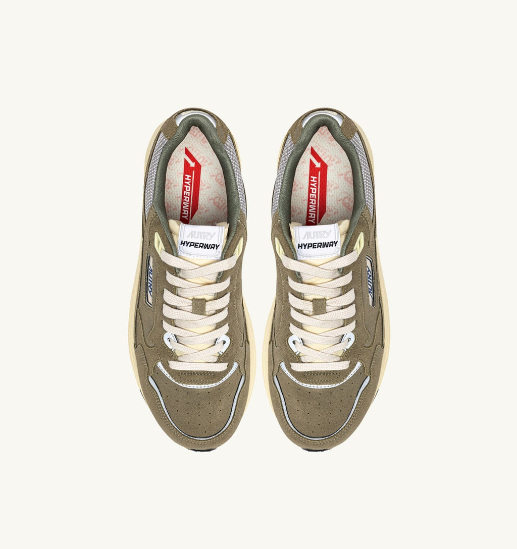HYPERWAY IN MESH E SUEDE TIMO E ARGENTO