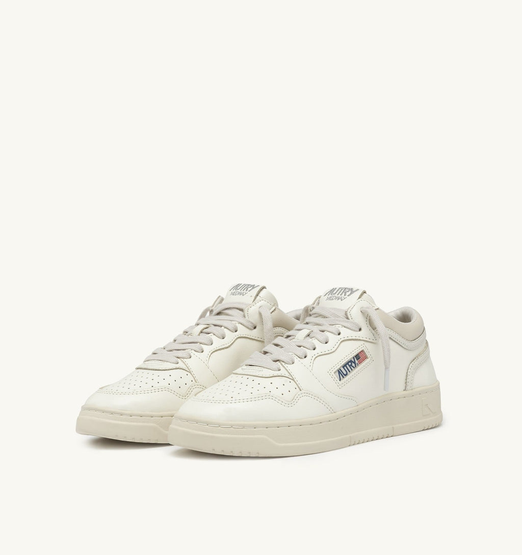 MED-WAY IN PELLE MARSHMALLOW E BIANCO