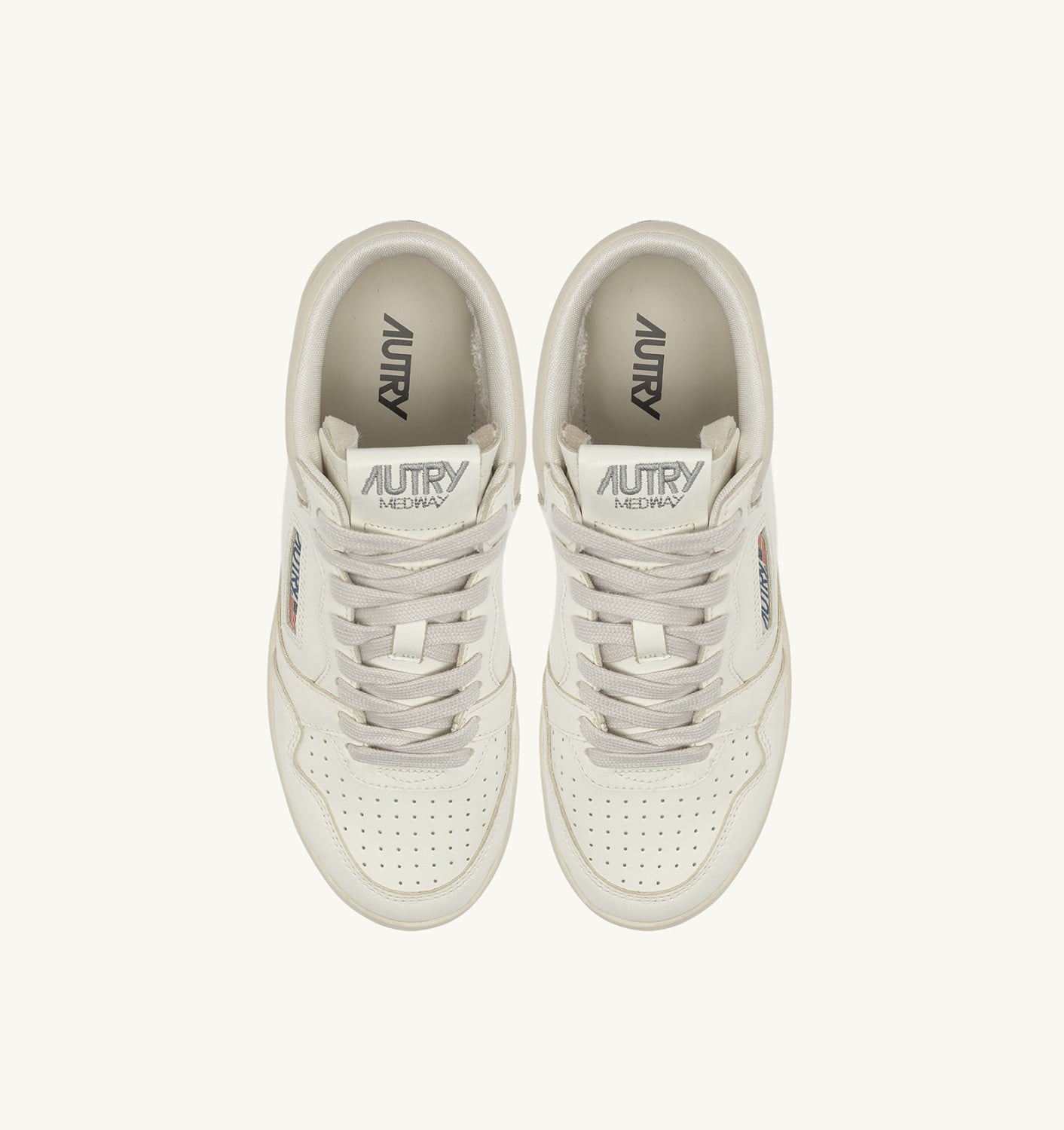 MED-WAY IN PELLE MARSHMALLOW E BIANCO