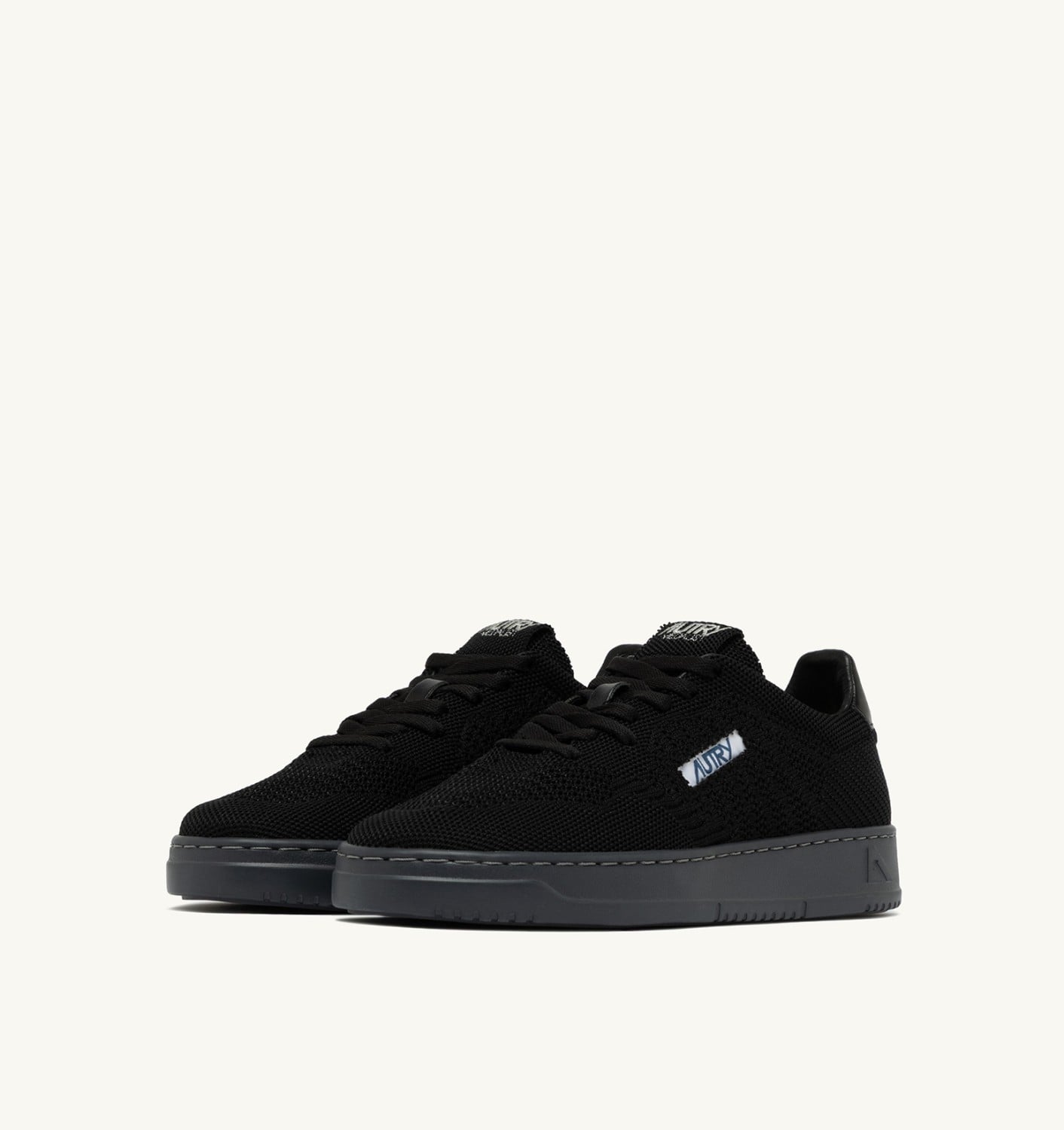 MEDALIST EASEKNIT LOW IN MAGLIA NERO