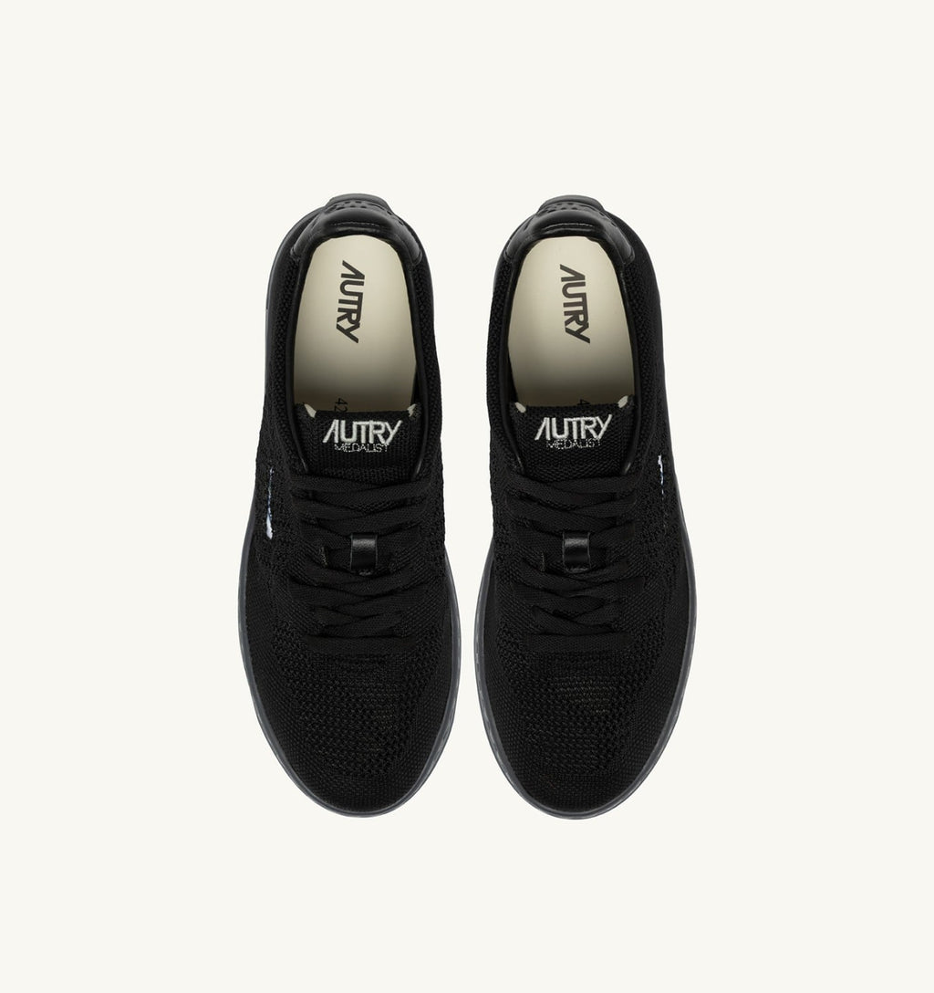 MEDALIST EASEKNIT LOW IN MAGLIA NERO