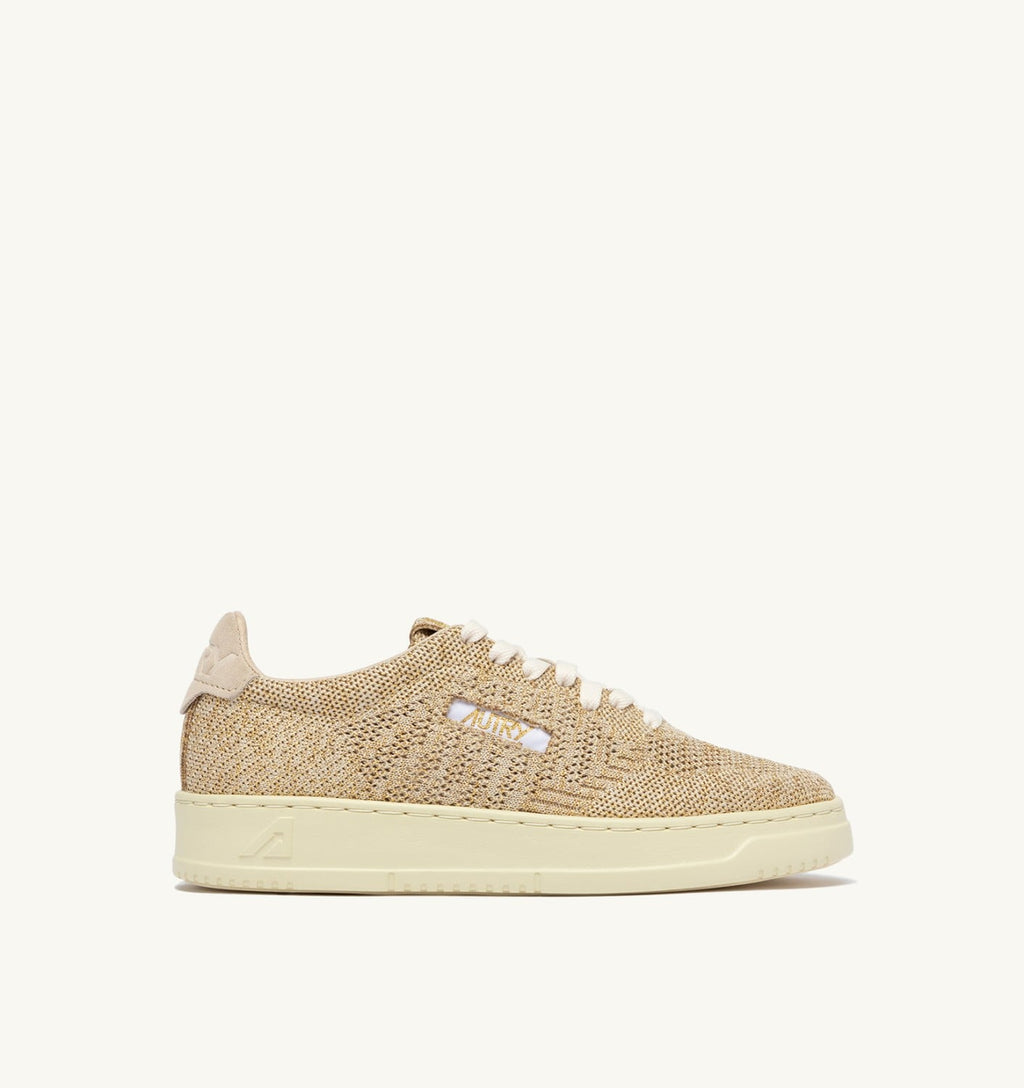 MEDALIST EASEKNIT LOW IN MAGLIA PLATINO