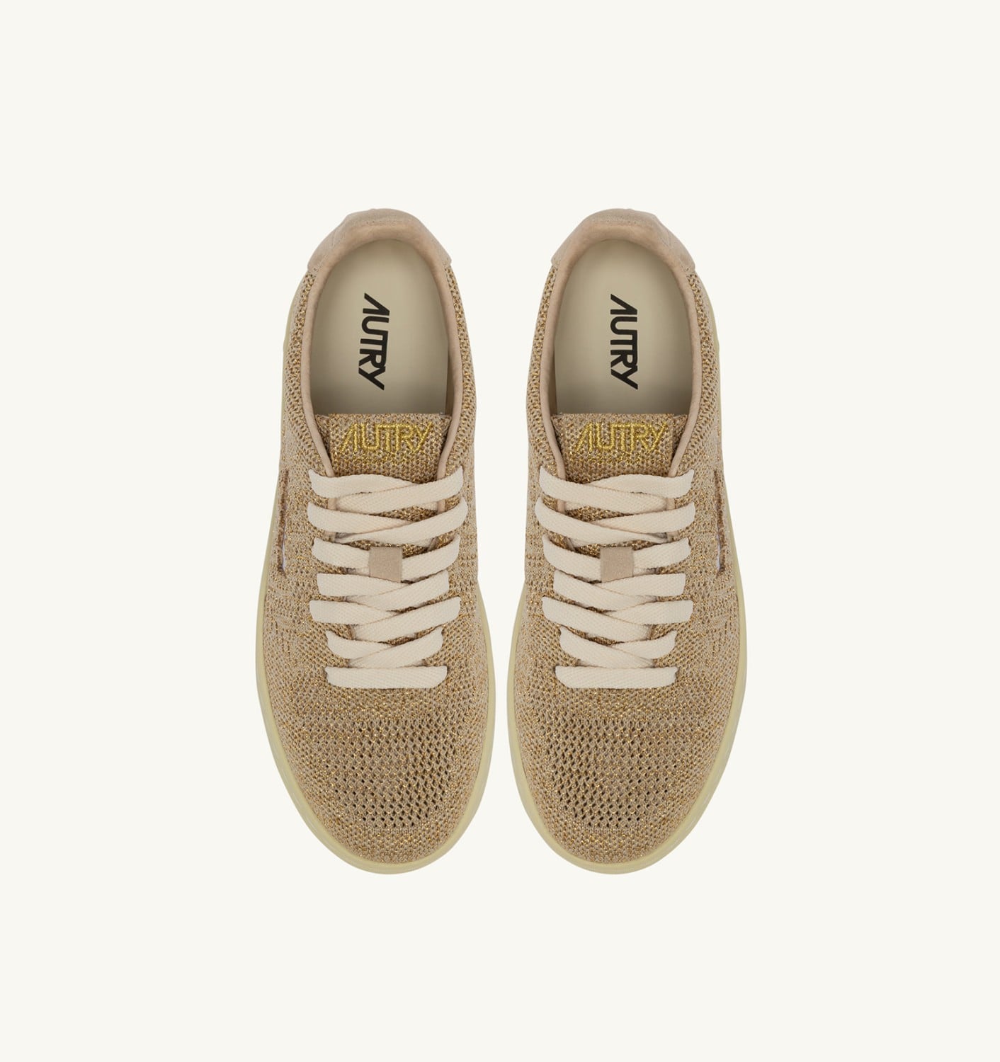 MEDALIST EASEKNIT LOW IN MAGLIA PLATINO