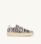 MEDALIST EASEKNIT LOW IN MAGLIA 'ZEBRA PRINT' AVORIO E NERO
