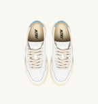 MEDALIST LOW IN PELLE BIANCA E FORGET ME NOT DONNA