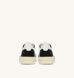 MEDALIST LOW IN PELLE BIANCA E STARS OFF BLACK