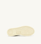 MEDALIST LOW IN PELLE BIANCA E SUEDE ANTILOPE UOMO