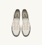 MEDALIST LOW IN NAPPA BIANCA E SUEDE MOREL