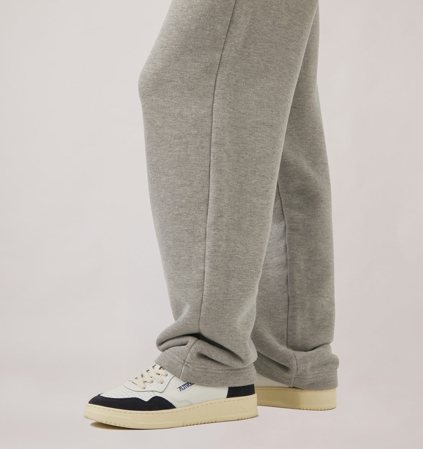 MEDALIST LOW IN PELLE BIANCA E SUEDE OCEANO UOMO