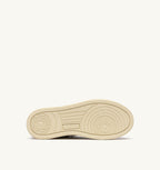 MEDALIST LOW IN PELLE E SUEDE BIANCO E HAWAIIAN SUNSET CON LETTERING UOMO