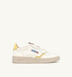 MEDALIST LOW IN PELLE LEMON MERINGUE E SILK