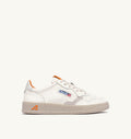 MEDALIST LOW IN PELLE MARSHMALLOW E FANTA