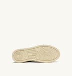 MEDALIST LOW IN SUEDE E PELLE BIANCA E PELICAN