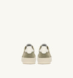 MEDALIST LOW IN SUEDE GRAY GREEN E BIANCO DONNA