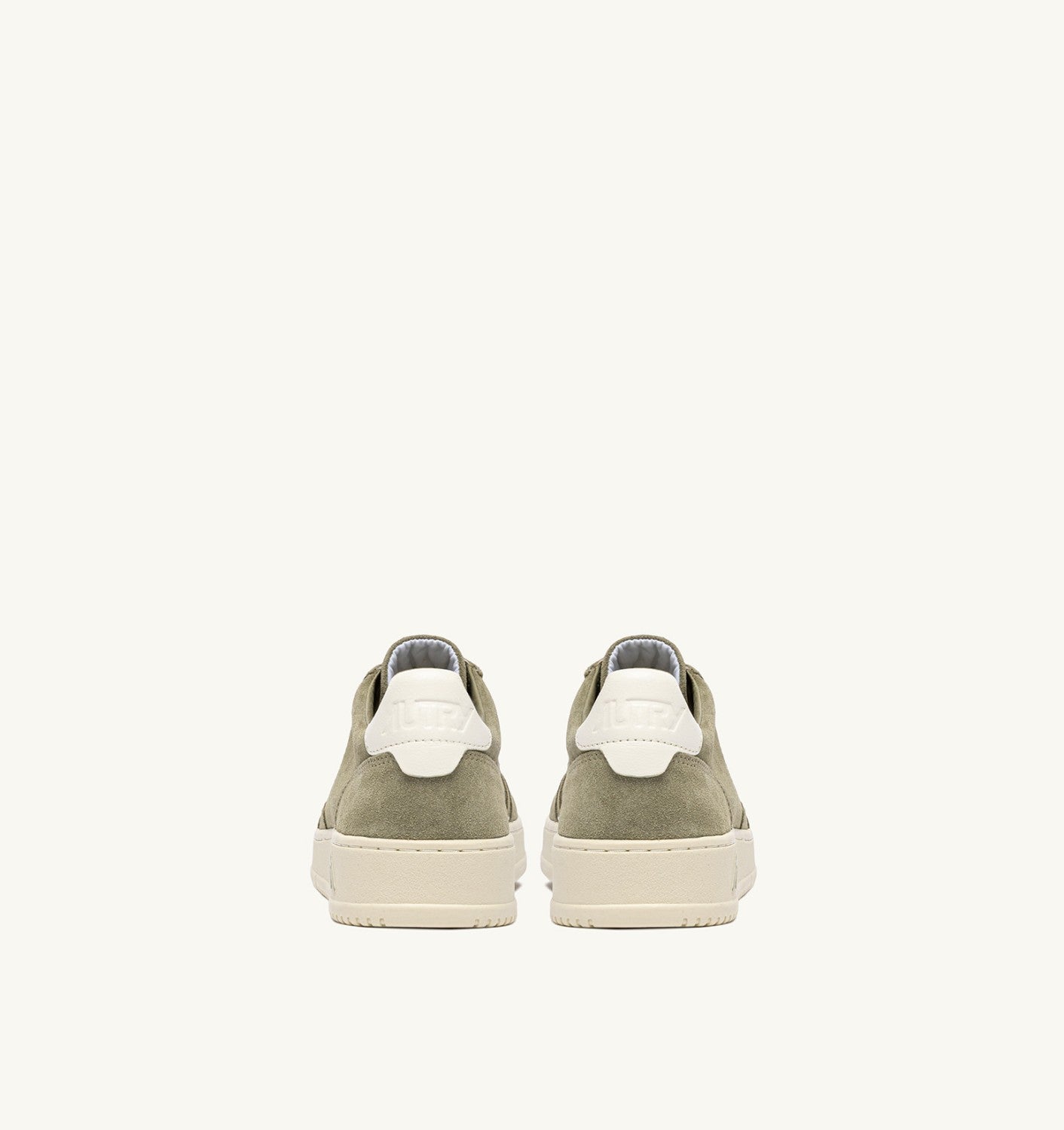 MEDALIST LOW IN SUEDE GRAY GREEN E BIANCO DONNA