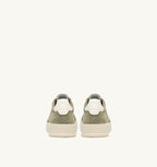 MEDALIST LOW IN SUEDE GRAY GREEN E BIANCO UOMO