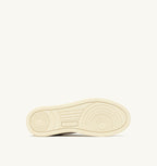 MEDALIST LOW TRICOLOR IN SUEDE BIANCO CIGAR E VAPOR UOMO