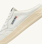 MEDALIST MULE IN NAPPA BIANCO UOMO