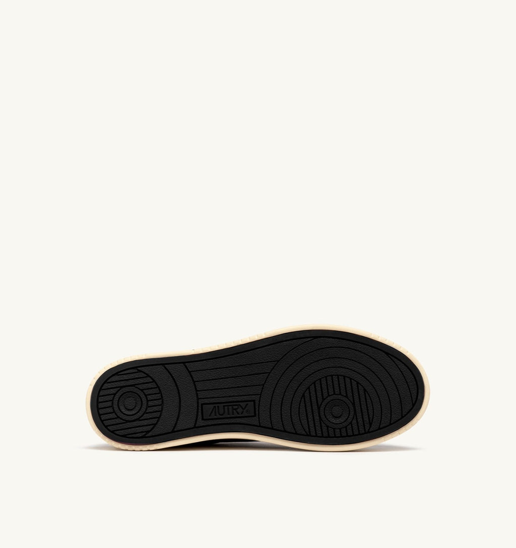 MEDALIST MULE IN NAPPA NERO