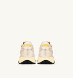REELWIND IN NYLON E PELLE METALLIZZATA GOLD