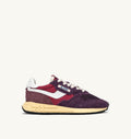 REELWIND LOW IN NYLON E SUEDE AMARONE E PLUM