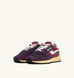 REELWIND LOW IN NYLON E SUEDE AMARONE E PLUM