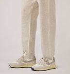REELWIND LOW IN NYLON E SUEDE BIANCO