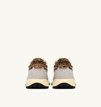 REELWIND LOW IN NYLON E SUEDE BIANCO E LEOPARD