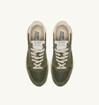 REELWIND LOW IN NYLON E SUEDE BIANCO E SALVIA