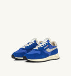 REELWIND LOW IN NYLON E SUEDE BLU