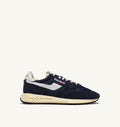 REELWIND LOW IN NYLON E SUEDE BLUE SPACE E BIANCO UOMO
