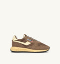 REELWIND LOW IN NYLON E SUEDE COCCO E RUTABAGA