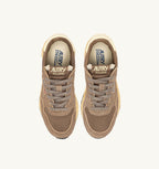 REELWIND LOW IN NYLON E SUEDE COCCO E RUTABAGA