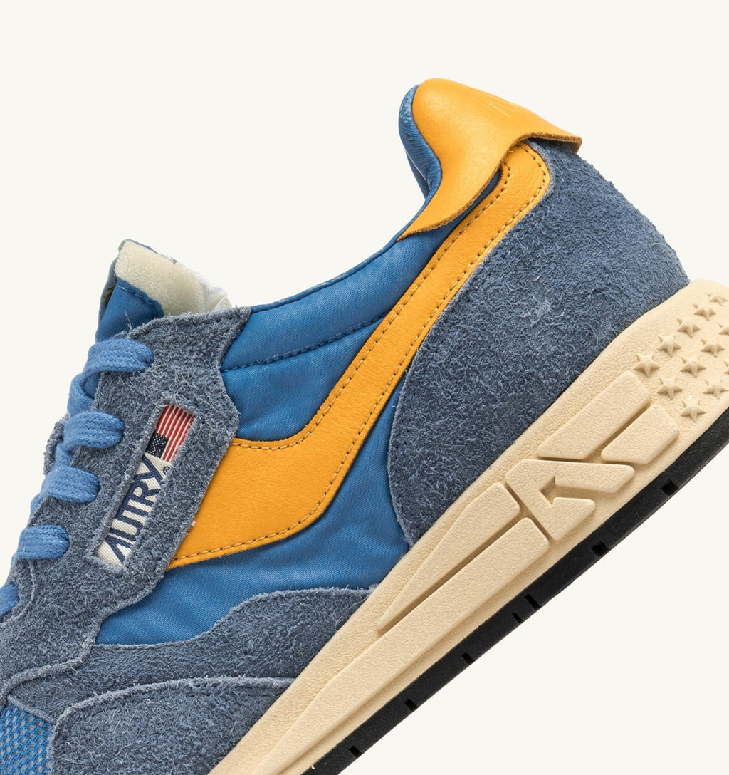 REELWIND LOW IN NYLON E SUEDE CENBLE E GOLD FUSION DONNA