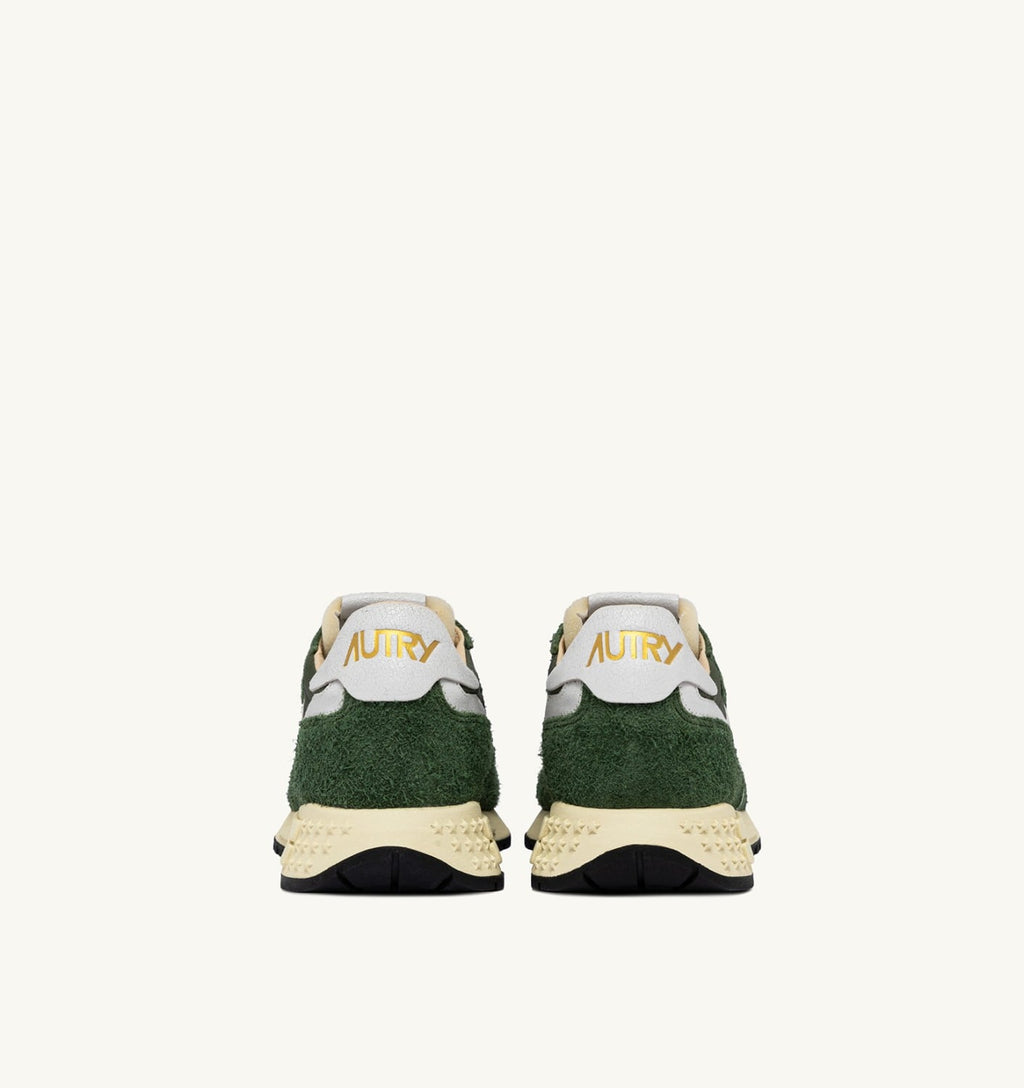 REELWIND LOW IN NYLON E SUEDE MILITARY
