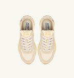 REELWIND LOW IN NYLON E SUEDE ECRU E ROCK