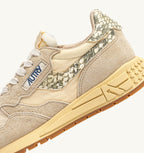 REELWIND LOW IN NYLON E SUEDE ECRU E ROCK