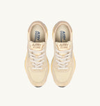 REELWIND LOW IN NYLON E SUEDE ECRU E WHITE PEPPER UOMO