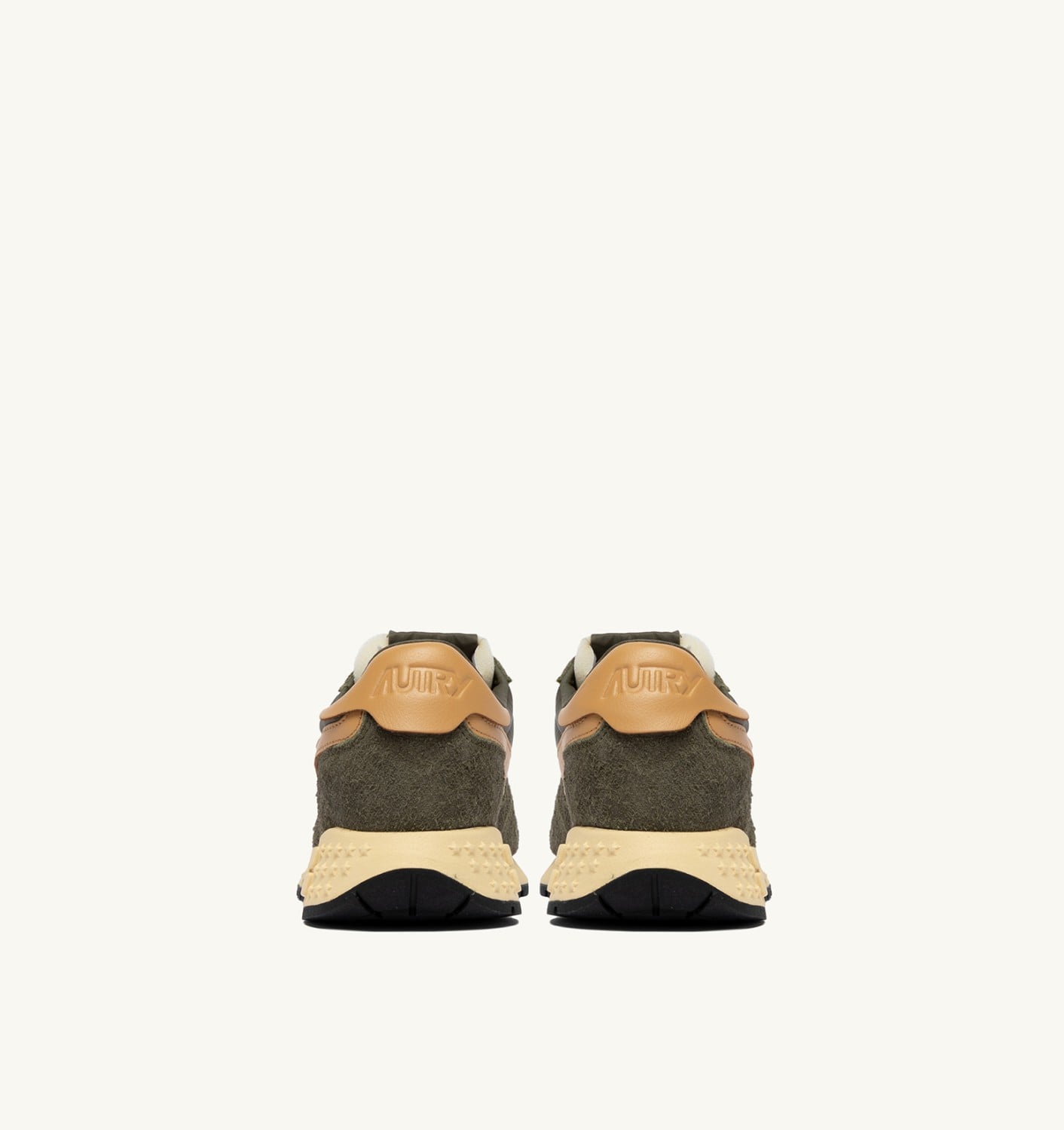REELWIND LOW IN NYLON E SUEDE KAHKI E TAFFY