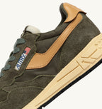 REELWIND LOW IN NYLON E SUEDE KAHKI E TAFFY