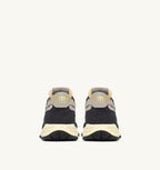 REELWIND LOW IN NYLON E SUEDE NERA
