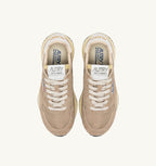 REELWIND LOW IN NYLON E SUEDE PEPPER E BIANCA UOMO