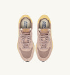 REELWIND LOW IN NYLON E SUEDE ROSE CANNEL E RAFFIA