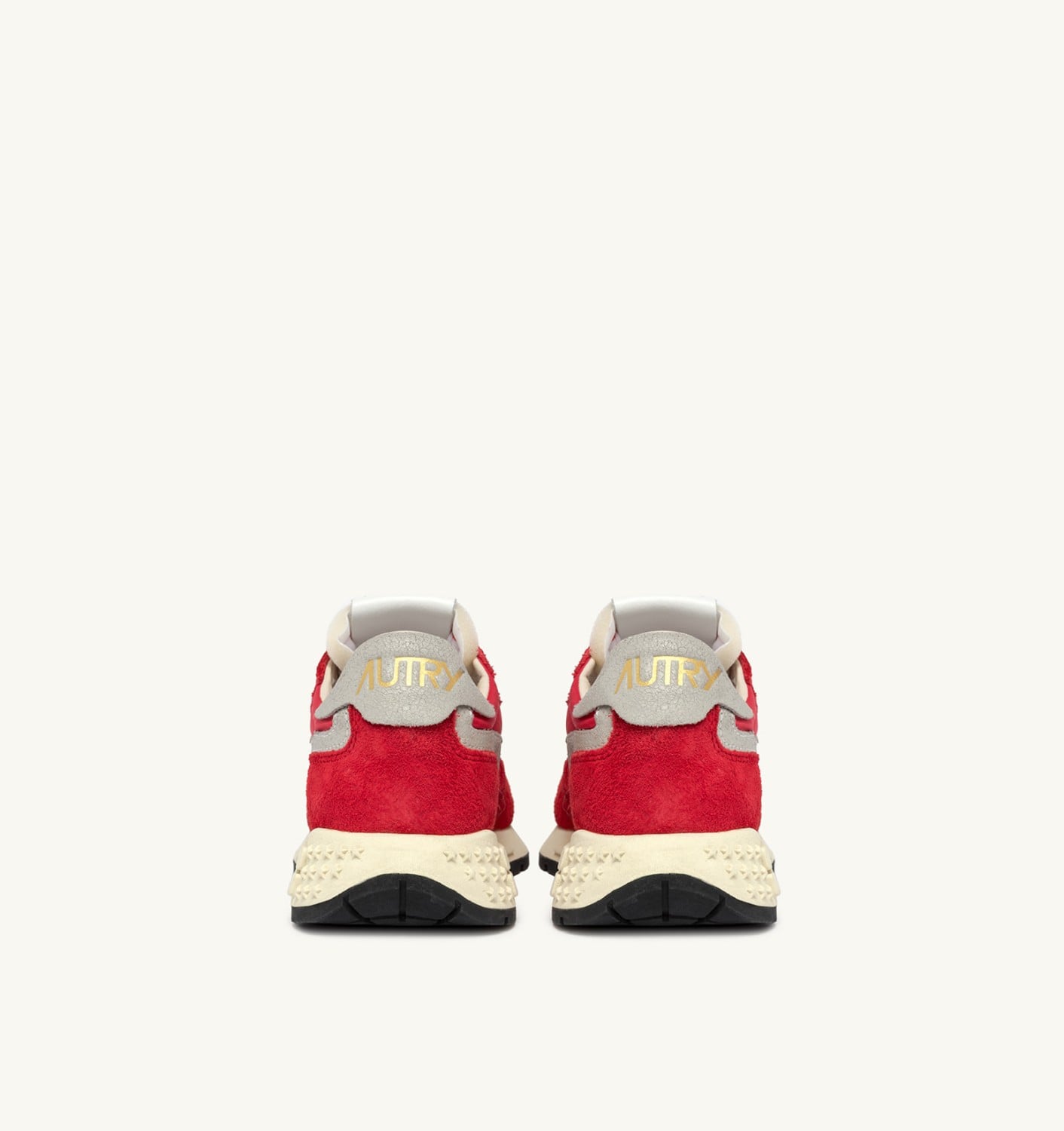 REELWIND LOW IN NYLON E SUEDE ROSSA
