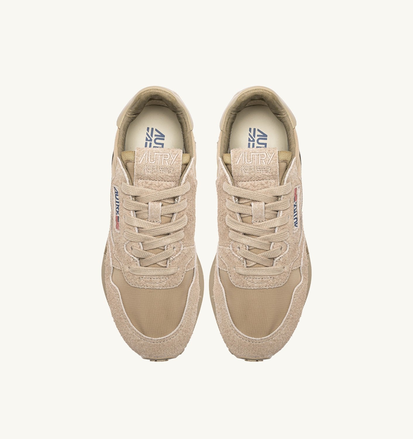 REELWIND LOW IN NYLON E SUEDE SAFARI