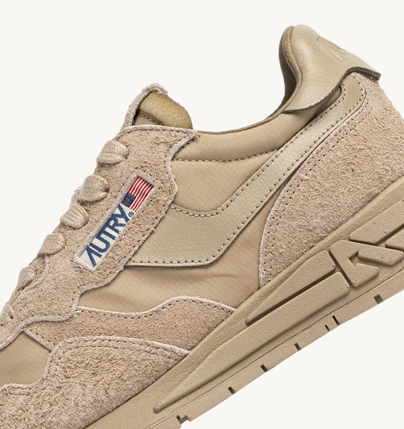 REELWIND LOW IN NYLON E SUEDE SAFARI